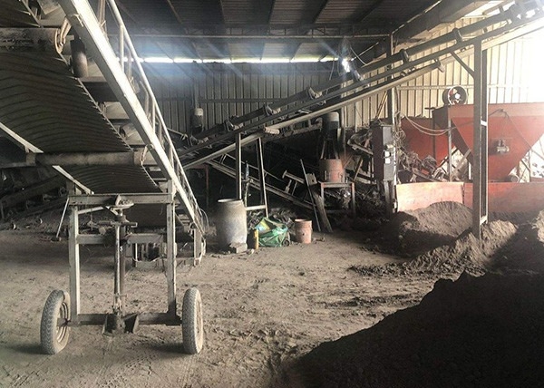 গবাদি পশু ময়দা জৈব সার উৎপাদন লাইন 380V জৈব সার উৎপাদন লাইন