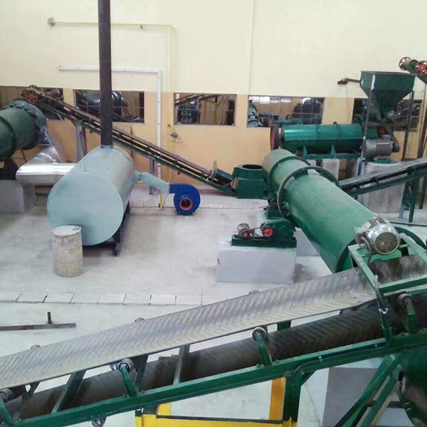 10TPH জৈব সার উৎপাদন লাইন জন্য গুদাম জৈব সার granulator