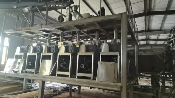 1 পিরিয়ড এনপিকে প্যালেট স্ট্রিপ জন্য সার উৎপাদন লাইন প্রতি ঘন্টায় 1-2 টন ক্ষমতা