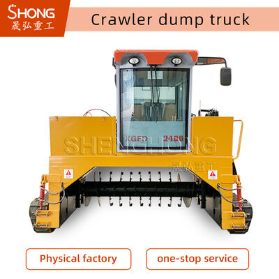 Agaricus Brunnescens উৎপাদনের জন্য কার্যকরী গাঁজন কম্পোস্ট টার্নার