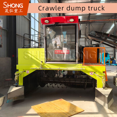 জৈব বর্জ্য কম্পোস্টিংয়ের জন্য 2600 মিমি প্রস্থ এবং 1000 কেজি ক্ষমতা সহ কাস্টমাইজযোগ্য ফার্মেটেশন কম্পোস্ট সরঞ্জাম