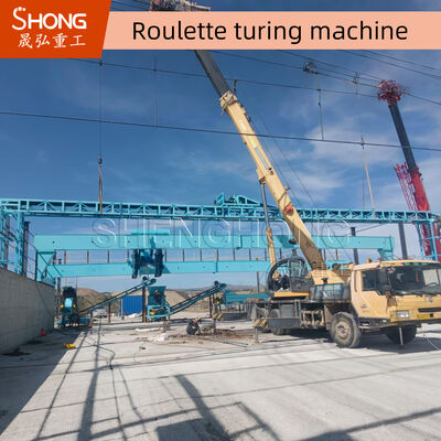 ইন্ডাস্ট্রিয়াল ফার্মেটেশন কম্পোস্ট সরঞ্জাম ফর গ্রোভ টাইপ কম্পোস্ট টার্নিং মেশিন স্বল্প সময়ের বর্জ্য ফার্মেটেশনের সুবিধা