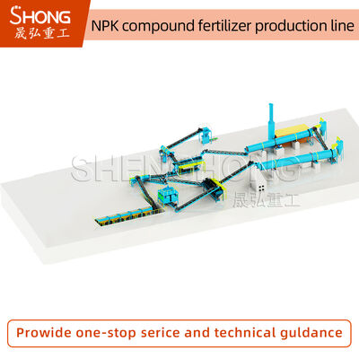 ভিত্তিক এনপিকে সার উৎপাদন লাইন / পিলেট উৎপাদনের জন্য এনপিকে সার উদ্ভিদ