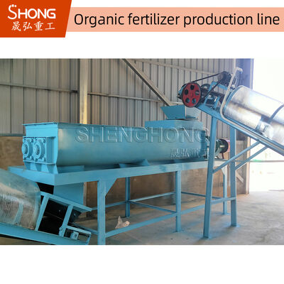 10TPH জৈব সার উৎপাদন লাইন জন্য গুদাম জৈব সার granulator