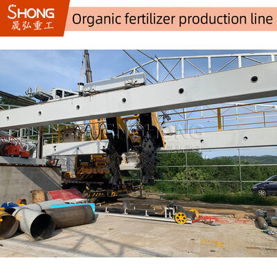 কার্বন ইস্পাত জৈব সার উৎপাদন লাইন পোল্ট্রি সার দানাদার