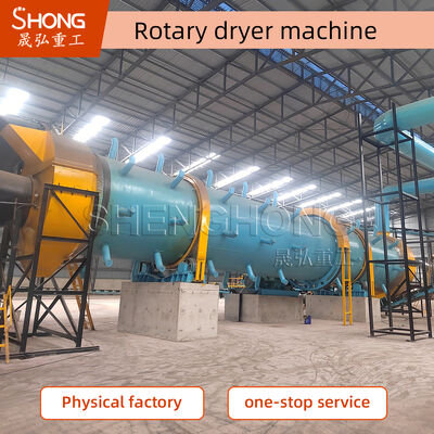 16-20t / h উত্পাদন ক্ষমতা, 50-600 ° C তাপমাত্রা পরিসীমা, এবং কার্বন ইস্পাত / স্টেইনলেস স্টীল নির্মাণের সাথে রোটারি ড্রাম ড্রায়ার