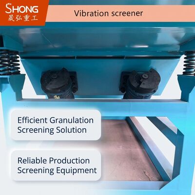 ১০০০ টিপিএইচ ৩৮০ ভোল্ট জৈব সার দানাদারকরণ এবং স্ক্রিনিংয়ের জন্য ভাইব্রেটরি স্ক্রিনার