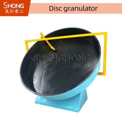 50tons/H উচ্চ granulation হার 380V জৈব সার ডিস্ক Granulator প্যান Granulator