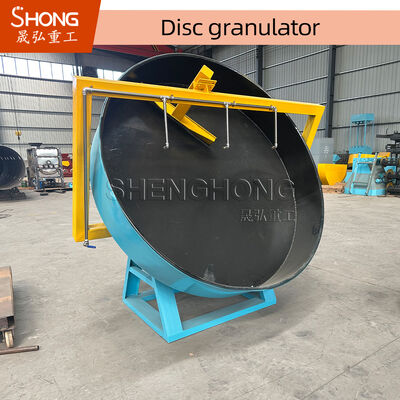 দক্ষ প্যান গ্রানুলেশনের জন্য কার্বন স্টিল ৩৮০ভি সার গ্রানুলেটর মেশিন, ৯৩% গ্রানুলেশন রেট সহ