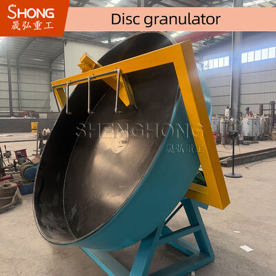 ডিস্ক কম্পাউন্ড ফার্টিলাইজার গ্রানুলেটর, অ্যাডজাস্টেবল ডিস্ক অ্যাঙ্গেল, উচ্চ গ্রানুলেশন হার এবং রাসায়নিক পাউডারের জন্য টেকসই নির্মাণ