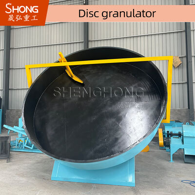 পিআইডি নিয়ন্ত্রণ এবং পরিধান-প্রতিরোধী ইস্পাত আস্তরণ সহ সামঞ্জস্যযোগ্য ডিস্ক ঢাল কম্পাউন্ড সার গ্রানুলেটর