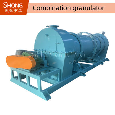 উর্বর উত্পাদনে উচ্চ গ্রানুলেশন হার এবং টেকসই ইস্পাত নির্মাণের জন্য 380 ভোল্ট রোটারি গ্রানুলেটর মেশিন