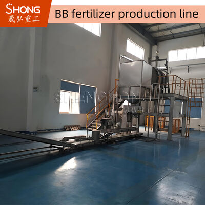 উচ্চ কার্যকারিতা BB সার উৎপাদন লাইন 1-5t/h ক্ষমতা এবং 7.5+4.5KW শক্তি সঙ্গে
