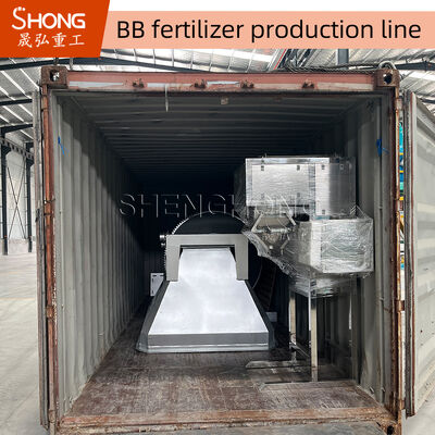 বাল্ক মিশ্রণের জন্য সেমি-অটোমেটিক 5-20t/H উচ্চ নির্ভুলতা বিবি সার উৎপাদন লাইন