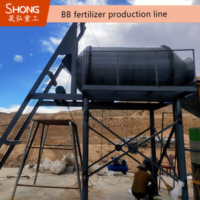 BB সার উৎপাদন লাইনের জন্য 15-30KW শক্তি সহ কাস্টমাইজযোগ্য 1-10t/h ক্ষমতার সার দানাদার